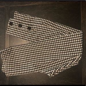 Plaid jegging style pants!